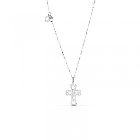 PENDENTE ROBERTO GIANNOTTI ANGELI IN ORO BIANCO NKT210B