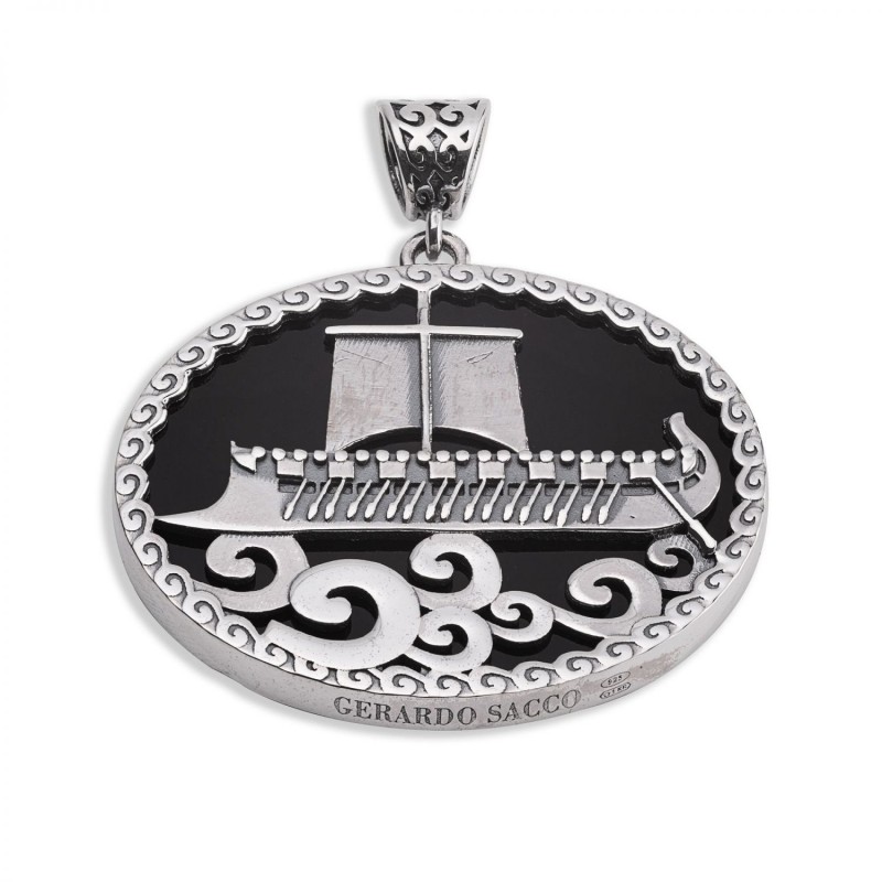 CIONDOLO GERARDO SACCO PHAYLLOS CON ONICE 27880