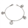 BRACCIALE CON MASCHERE E MONETE 27861