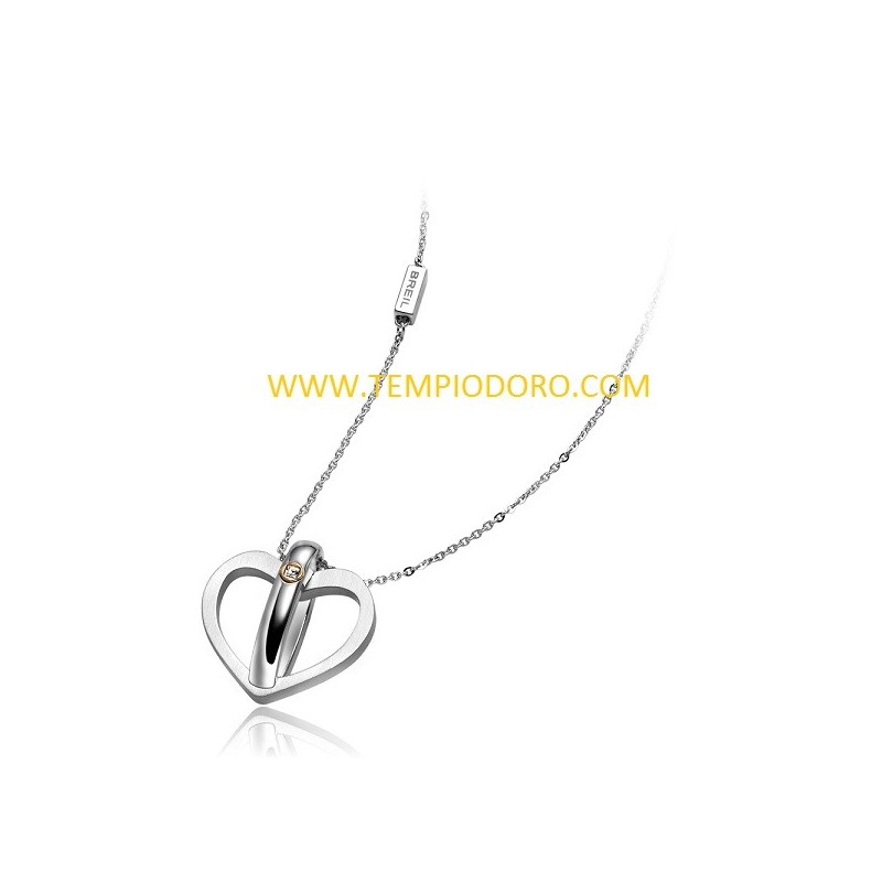 COLLANA PENDENTE CROSSING LOVE TJ1578