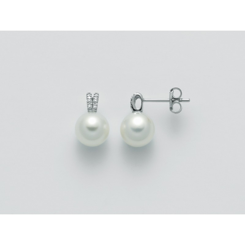 ORECCHINI MILUNA PARURE PERLE PER2312