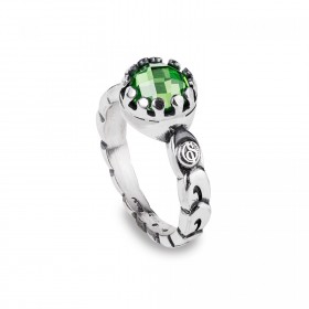 ANELLO GERARDO SACCO MITO CON MONETA CENTRALE 50233