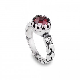 ANELLO GERARDO SACCO MITO CON MONETA CENTRALE 50233