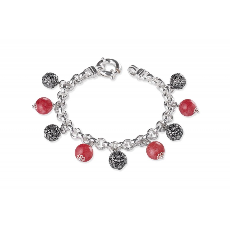 BRACCIALE GERARDO CON PIETRE E SINACOLI 28016ros