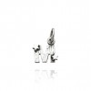 CHARM GIOVANNI RASPINI LETTERA  M CON STELLE 06657
