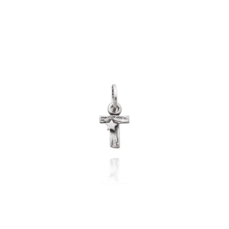CHARM GIOVANNI RASPINI LETTERA  T CON STELLE 06664