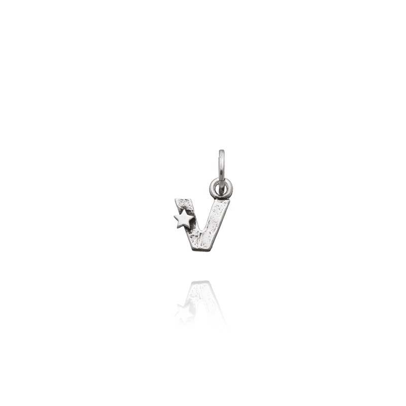 CHARM GIOVANNI RASPINI LETTERA  V CON STELLE 06666