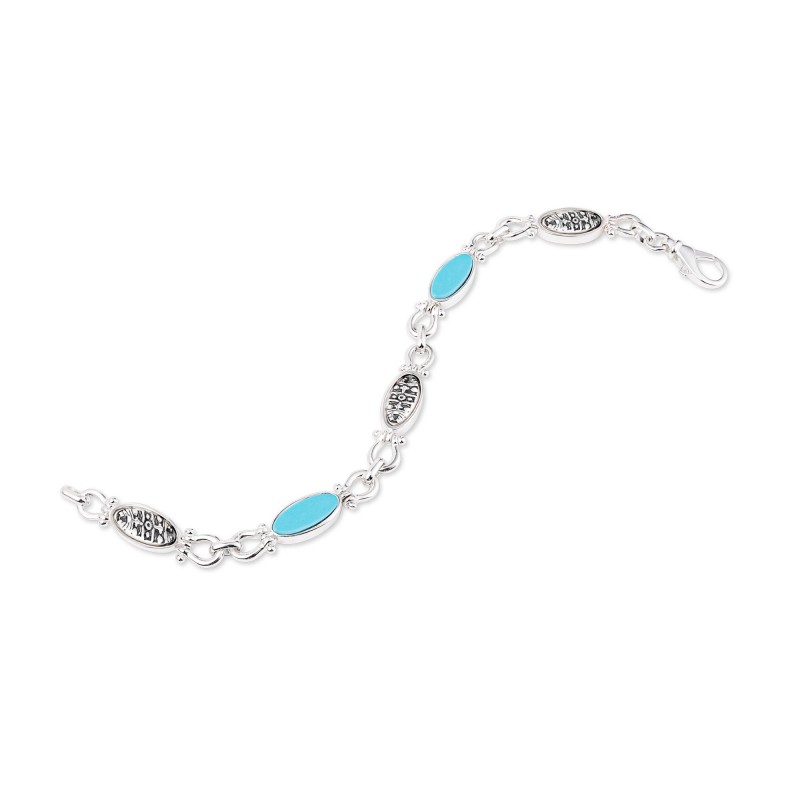 BRACCIALE GERARDO SACCO CON ELELMENTI DOUBLE FACE 50222