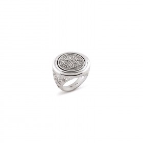 ANELLO GERARDO SACCO CON MONETA 39670