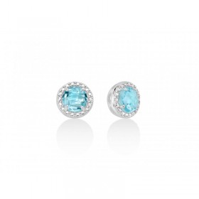 ORECCHINI MILUNA TONDI GEMMA DEL CIELO ERD2580