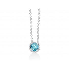 COLLANA MILUNA GEMMA DEL CIELO CON CENTRALE TONDO CLD4362