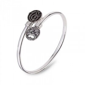 BRACCIALE GERARDO SACCO RIGIDO CON MASCHERA DELL'ARCIMBOLDO 32387