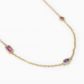 COLLANA MABINA RAINBOW MULTICOLOR 553601
