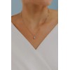 COLLANA COMETE FANTASIA DI ACQUAMARINA E DIAMANTI GLQ 267
