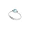 ANELLO COMETE FANTASIA DI ACQUAMARINA E DIAMANTI ANQ 294