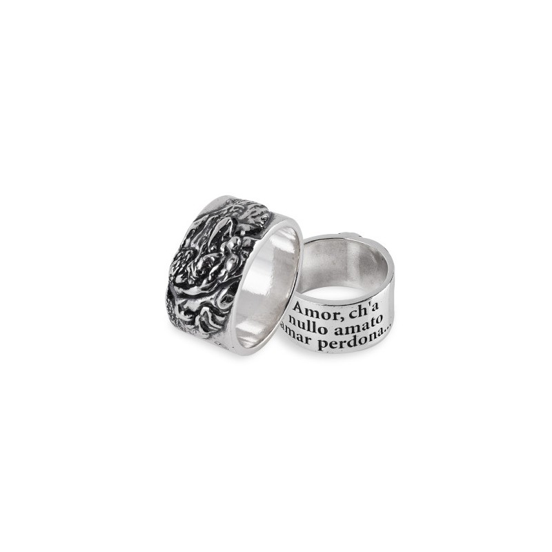ANELLO GERARDO SACCO A FASCIA" PAOLO E FRANCESCA " 50267