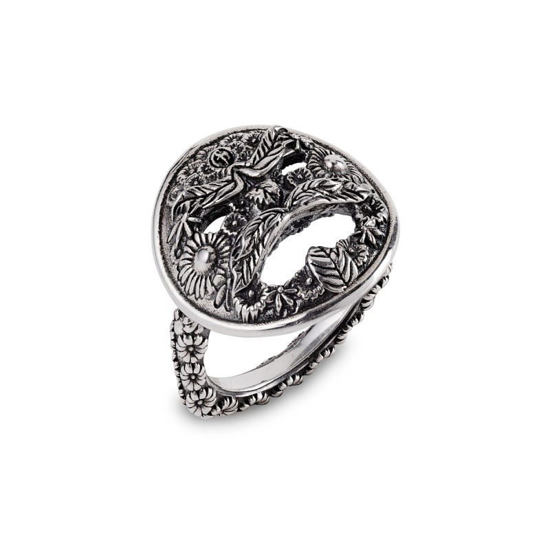 ANELLO GERARDO SACCO CON MASCHERA DELL'ARCIMBOLDO 50277