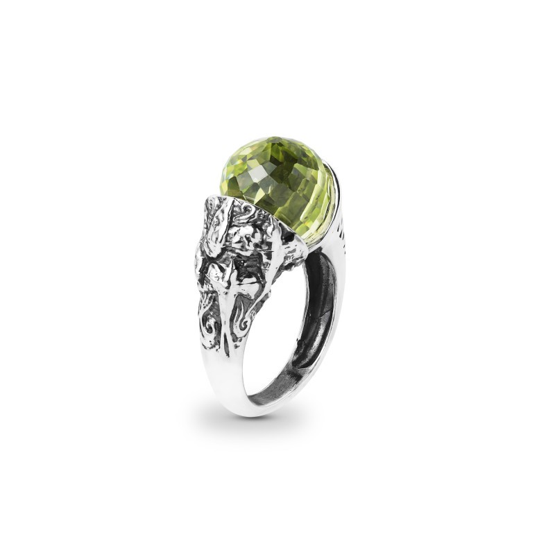 ANELLO GERARDO SACCO STAGIONI PRIMAVERA CON PIETRA 27769