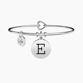 BRACCIALE KIDULT SYMBOLS INIZIALE LETTERA E 231555E