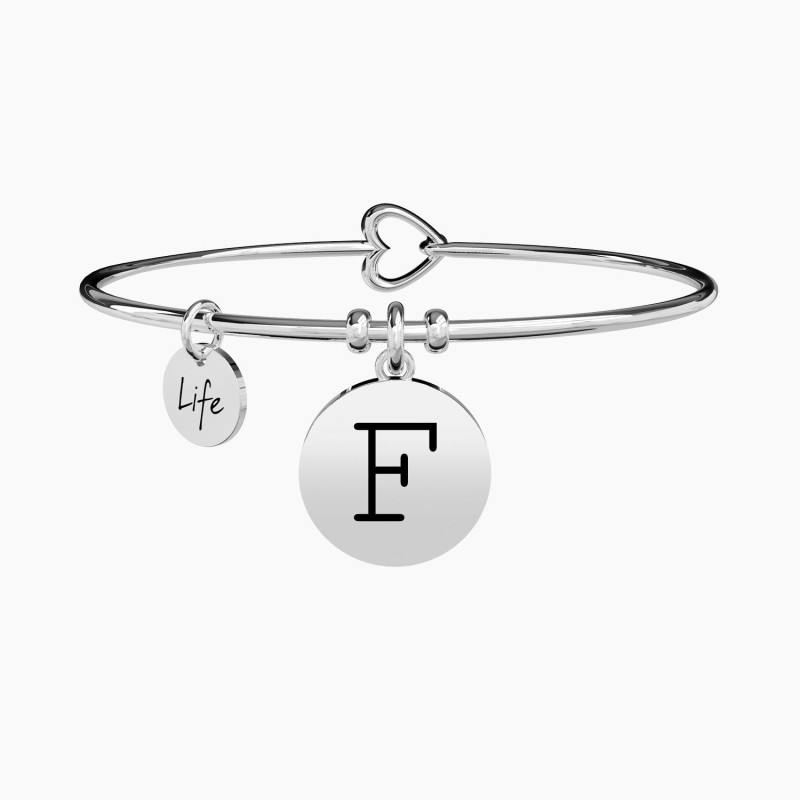 BRACCIALE KIDULT SYMBOLS INIZIALE LETTERA F 231555F
