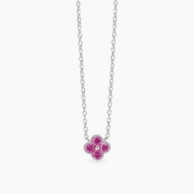 GIROCOLLO MABINA JASMINE CON CIONDOLO FIORE ROSA 553796