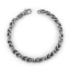 BRACCIALE BOCCADAMO A MAGLIE NODO PIANO MBR138