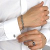BRACCIALE BOCCADAMO A MAGLIE NODO PIANO MBR138