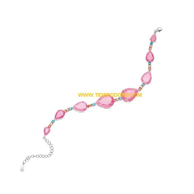 BRACCIALE ROSA SCREZIATA 470560