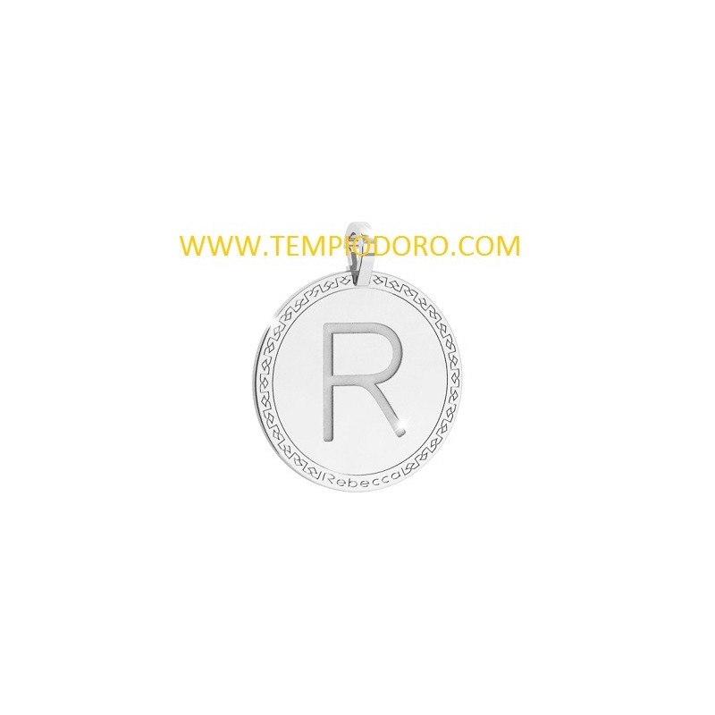 MY WORLD ALPHABET SILVER PENDENTE SWRPAR18