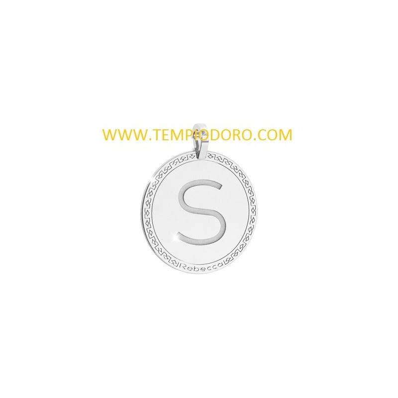MY WORLD ALPHABET SILVER PENDENTE SWRPAS19