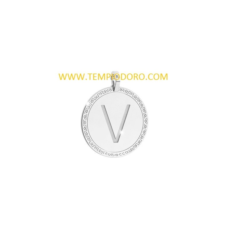 MY WORLD ALPHABET SILVER PENDENTE SWRPAV22